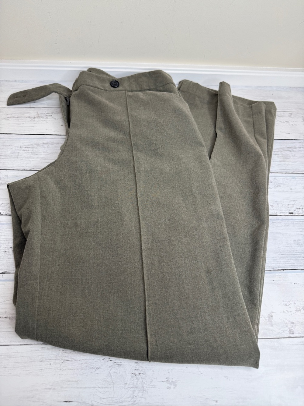 Worthington Olive-Tone Women's Dress Pants
